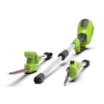 GREENWORKS G40PSH/G40PS20 Battery Pole Saw & Hedge Trimmer
