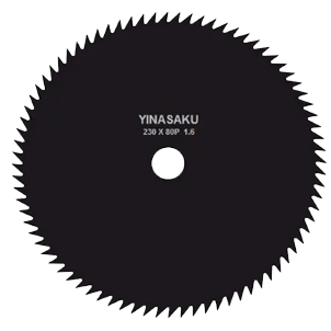 YINASAKU SK-5 / SK5 Grass Cutter Blade 230mm x 1.6 mm (80 Teeth)